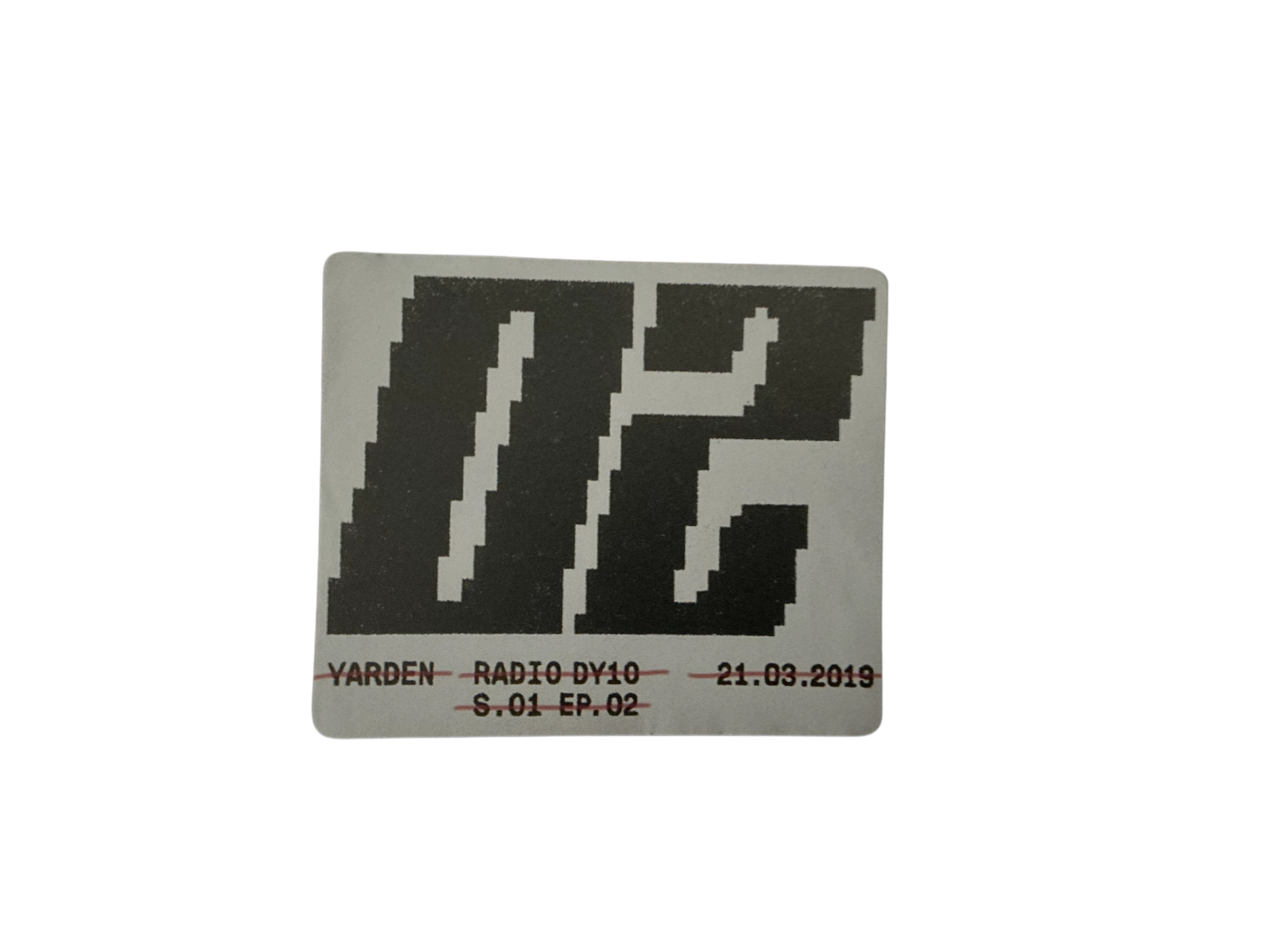 YARDEN RADIO STICKER